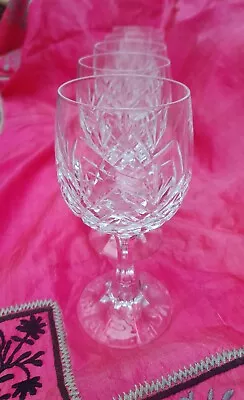 Buy Schott Lead Crystal Set Of Six Boxed White Wine Glasses • 32£