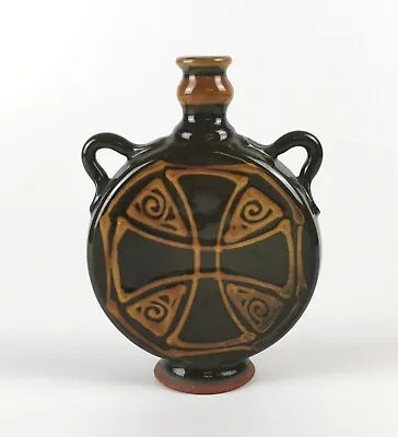 Buy Decorative Ceramic Vase Double Handled Decanter Celtic Cross With W Mark  • 22.49£