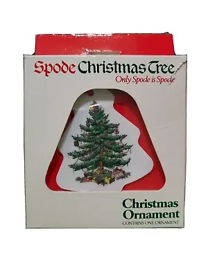 Buy Vtg Spode Bell Shaped Flat Bone China Christmas Tree Ornament England Box • 18.30£