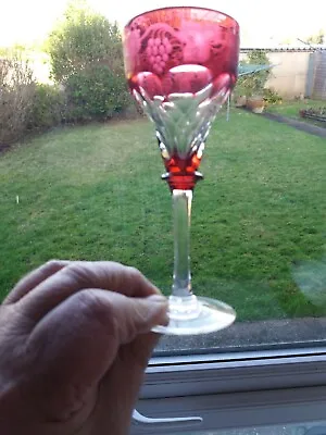 Buy Walsh Glass Fruiting Vine Sherry/cocktail Glass 6  • 28£