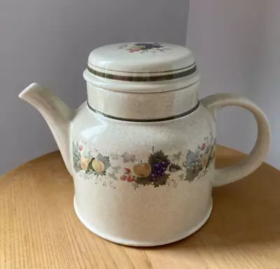 Buy Vintage Royal Doulton Lambethware “ Harvest Garland” 2.5pt  Tea Pot  (LS1018) • 10£