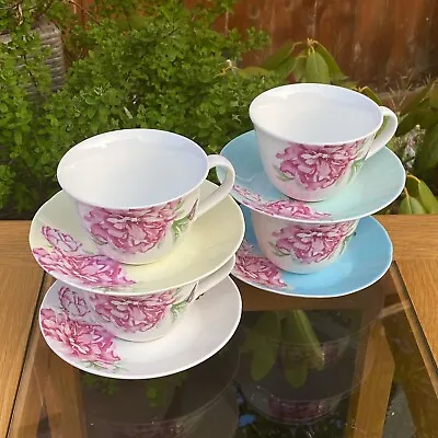 Buy Royal Albert Miranda Kerr Everyday Friendship 4 Tea Cups & Saucers Butterflies • 59.99£