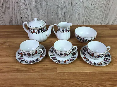 Buy Me Bavaria Childs Tea Set 3 Cups & Saucers Teapot Milk Jug Sugar Bowl  • 49.99£
