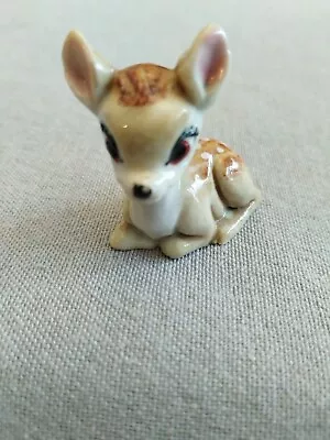 Buy Vintage Wade Whimsies Figurine Disney Bambi Fawn • 9£