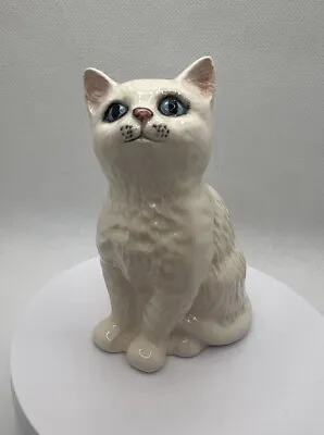 Buy Vintage / Antique Beswick White Cat Ornament 20th Century Porcelain Figurine  • 28£