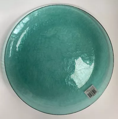 Buy John Lewis Green Glass Serving Platter . BNWT • 15£