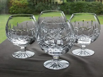 Buy 4 Tyrone Crystal Large Brandy Balloons   ROSSES   - Stamped - Ex Cond • 47.99£