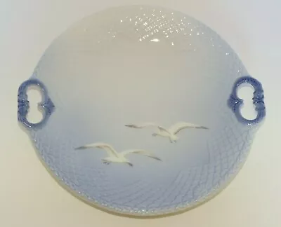 Buy B&g Bing & Grondahl Royal Copenhagen ~ Seagull & Fish Handled Cake Plate 10  • 46.47£