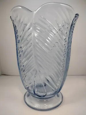 Buy Scarce Art Deco Bagley Blue British Art Glass Tulip Vase  • 49.99£