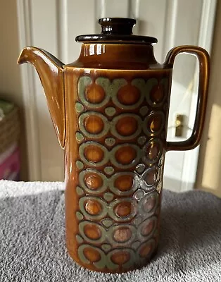 Buy Vintage Hornsea Pottery Bronte Large Coffee Pot  1970s • 12£