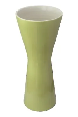 Buy POOLE Pottery FREEFORM Lime Green Vase 12  Tall Shape 719 1954-57 • 124.99£