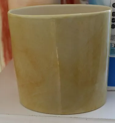 Buy Poole Pottery Oval Vase Fresco By Rachel Barker (yellow) • 10£