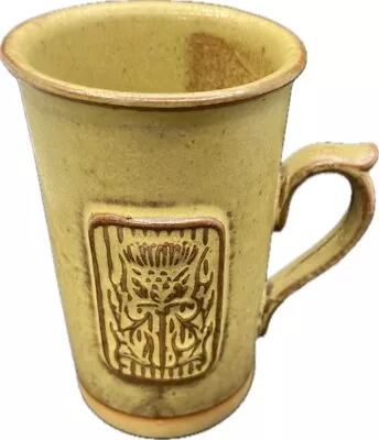 Buy Vintage Tremar Stoneware Pottery Mug  1970s Cornwall Thistle Motif • 12.99£