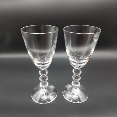 Buy Baccarat Vega Wine Glasses Set Of 2 Crystal Pair Glass • 158.52£