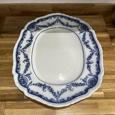 Buy Booths Royal Semi Porcelain  CHESWICK  Pattern Huge Meat Platter Serving Plate • 19£