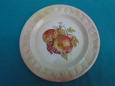 Buy Vintage Royal Worcester Palissy Crown Ware Embossed Fruit Wall Plate VGC • 5.95£
