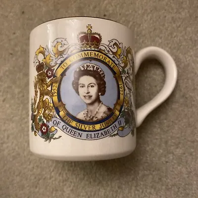 Buy Midwinter Fine Tableware Staffordshire England Queen Jubilee 1977 Mug. • 0.99£