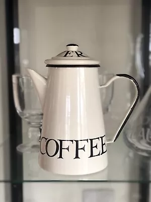 Buy Emma Bridgewater Enamel Coffee Pot RARE • 98.95£