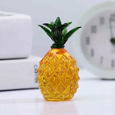 Buy Willow Crystal Simulation Pineapple Ornament Home Wedding Decor Birthday Gift • 7.38£