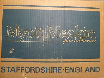 Buy Myott Meakin Staffordshire 20 Piece Tonquin Blue Mint In Box 4 (5) Piece Sets • 76.81£