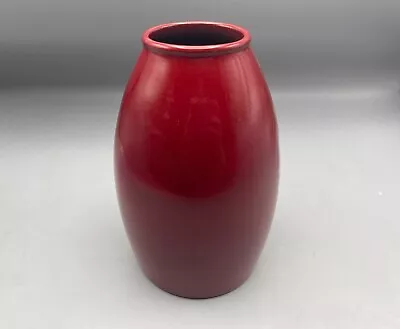 Buy Vintage Scheurich Germany Oxblood Pottery Vase • 16.78£
