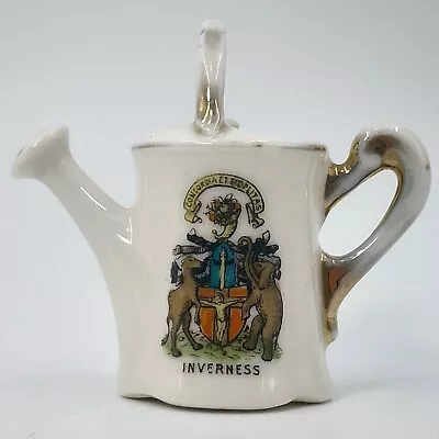 Buy Vintage Gemma Crested China Model Of Watering Can - Inverness Crest • 9£