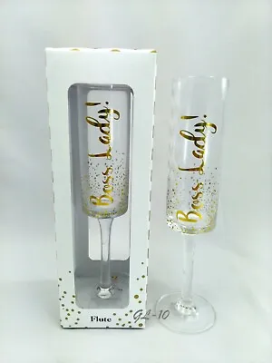 Buy Wine Glass Champagne Flute Sparkle Cocktail Birthday Wedding Gift Present 250ml • 8.99£