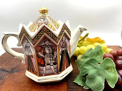 Buy Vintage Henry VIII And His Six Wives Teapot Sadler • 53£