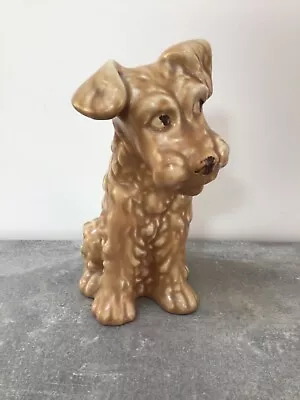 Buy Vintage Sylvac Pottery Terrier Dog Figurines 24cm • 25£