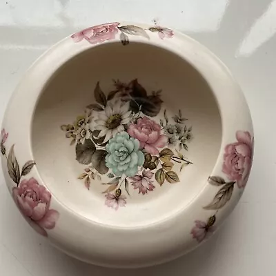 Buy Vintage Purbeck Gifts Poole Dorset Trinket Dish Bowl VGC Flowers • 3£
