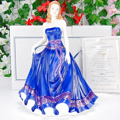 Buy Boxed Royal Worcester Figurine Faye - Figurine Of The Year 2010 Bone China Lady • 119.99£
