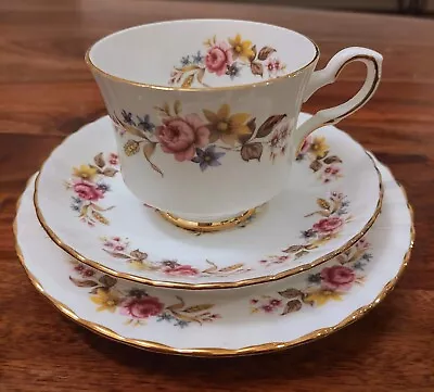 Buy Royal Stafford  Patricia  Trios - Cup Saucer And Small Plate 1960's Bone China • 7.99£