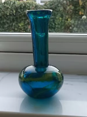 Buy Original Vintage Signed Mdina Art Glass Vase • 12£