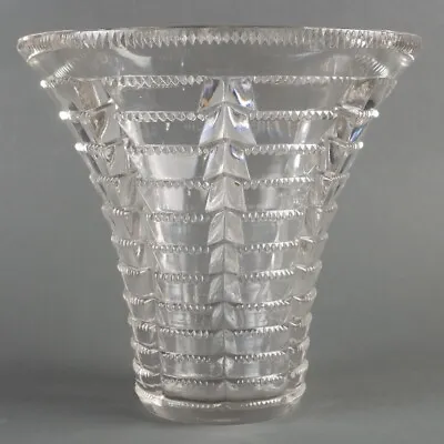 Buy Megève Art Deco White Glass Vase René Lalique R.Lalique Glass • 2,355.32£