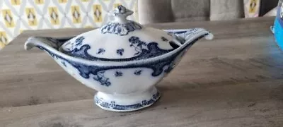 Buy Old Vintage Royal Staffordshire Pottery Cornflower Bowl Dish Blue And White  • 19£