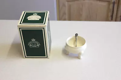Buy Royal Creamware Classics Open Mustard Pot With EPNS Spoon (5000) • 15£