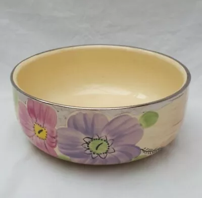 Buy Arthur Wood Pottery Hand Painted Fruit Bowl, Art Deco 1930's • 18.25£