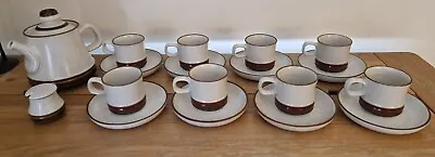 Buy Denby Potters Wheel -  Vintage Stoneware - Tea Set - 18 Piece • 25£