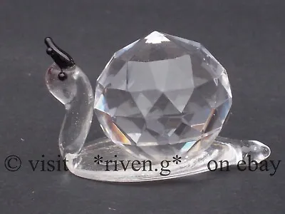 Buy AUSTRIAN CRYSTAL SNAIL FIGURINE@UNIQUE PREMIUM Crystal ANIMAL Gift@STUNNING SLUG • 9.99£