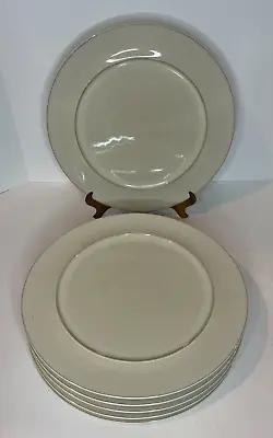 Buy Denby-Langley Natural Pearl 11  Dinner Plates Set Of 6 • 85.79£