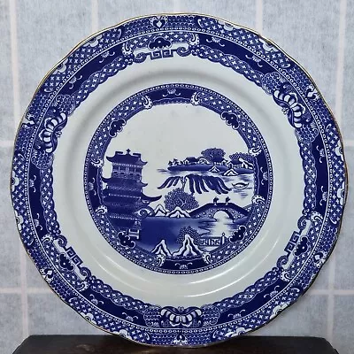 Buy Ringtons Willow Pattern Plate 10  25cm Blue White English China • 9.99£