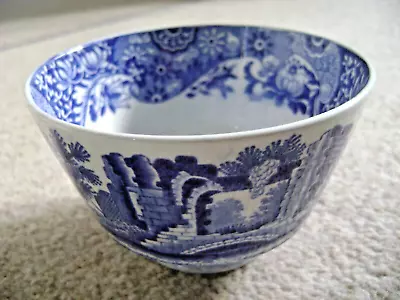 Buy Spode England Porcelain Bowl Italian,blue&white • 10£