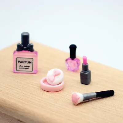 Buy 5PC 1:12 Scale Dolls House Miniatures Mini Cosmetic Lipstick Perfume Accessory • 5.65£