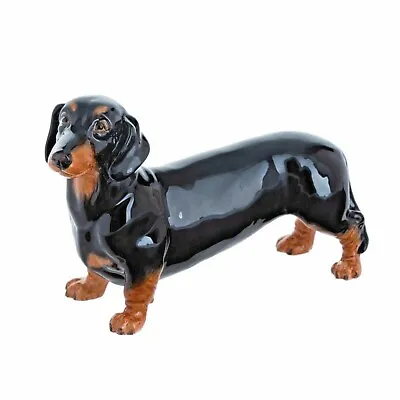 Buy JOHN BESWICK Ceramic Dogs 2017 Issue - Dachshund Inn Black & Tan • 28£