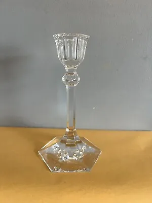 Buy Vintage Biedet Footed Glass/Crystal?  Candlestick  Glass Stem  Candle Holder • 3£