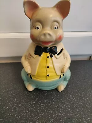 Buy Vintage 1920’s Mr Pig Money Box By Ellgreave Pottery Co. Staffordshire England • 10£