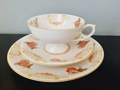 Buy Trio Bavaria Tea Cup Saucer Plate Johann Seltmann Vohenstrauss Antique • 40.83£