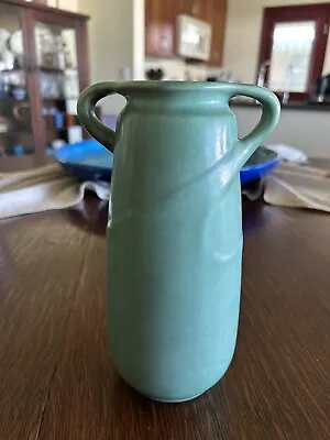 Buy Rookwood 1930 50th Anniversary Arts & Crafts Pottery Matte Green  Vase #2331  8” • 212.62£