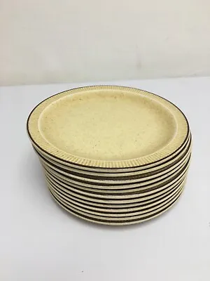 Buy Poole Pottery Broadstone  12 X Plates 180 Mm Diameter • 19.99£