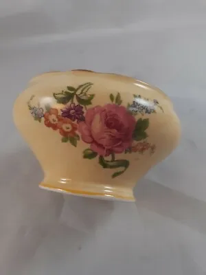 Buy Aynsley Pink Roses Bowl Small Gold Fine Bone China Vintage British • 13.99£
